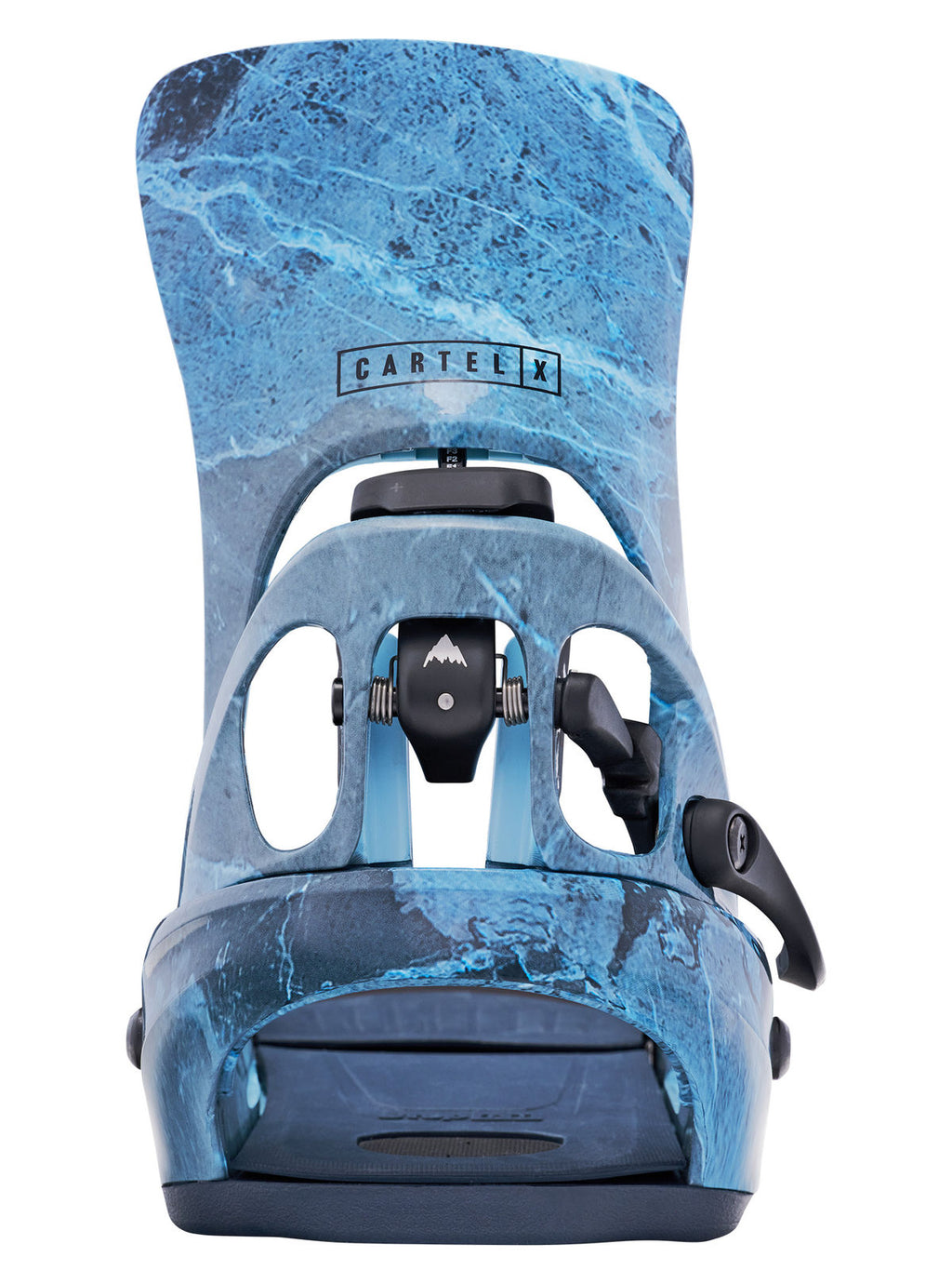 Men's Burton Step On Cartel X Snowboard Bindings - Marbled Stone - Burton Bindings Step On - alternate view 3