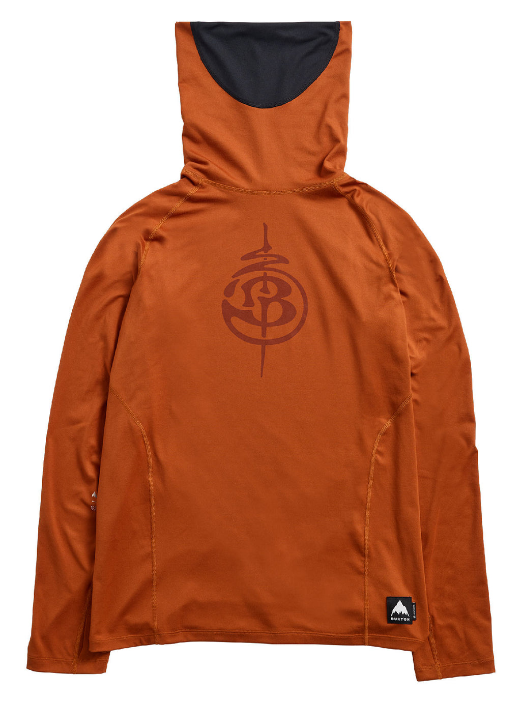 Men's Burton Synthetic Midweight Base Layer Long Neck - Spiced Chai - Burton Crew Neck Base