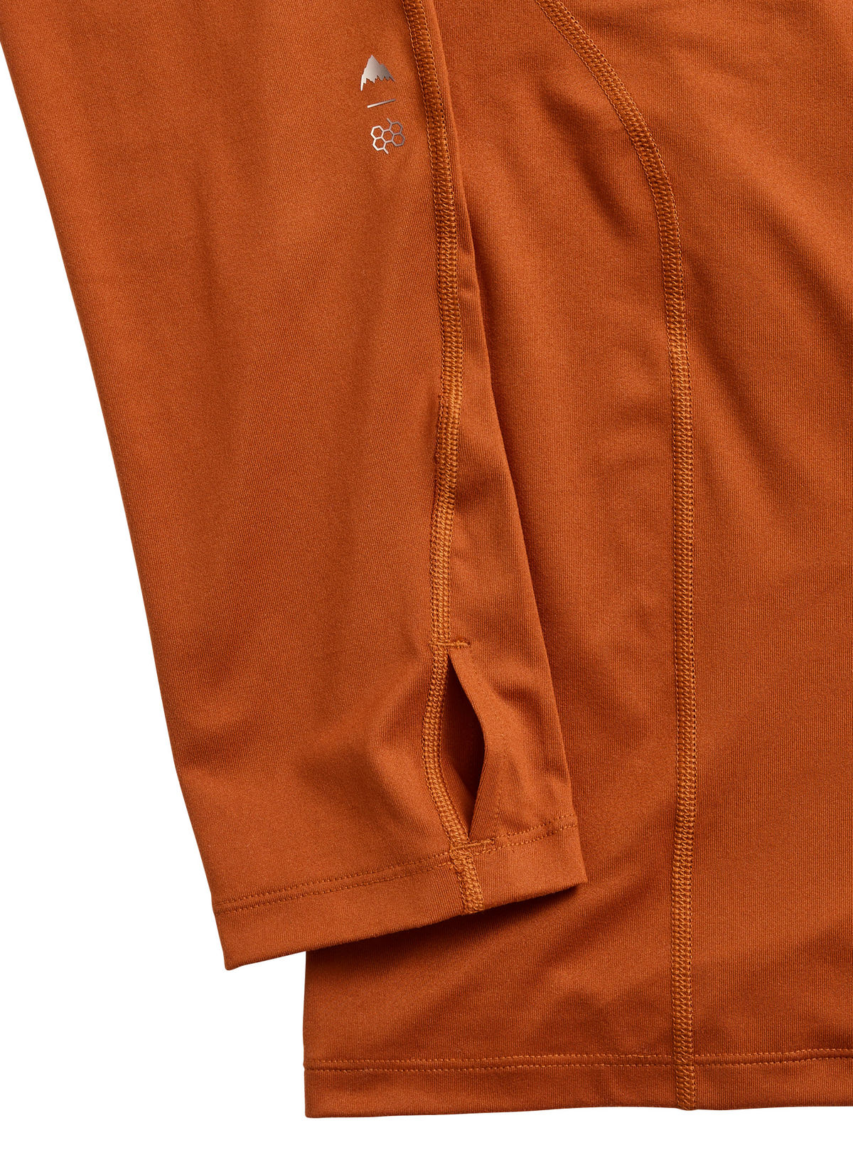 Men's Burton Synthetic Midweight Base Layer Long Neck - Spiced Chai - Burton Crew Neck Base - alternate view 2