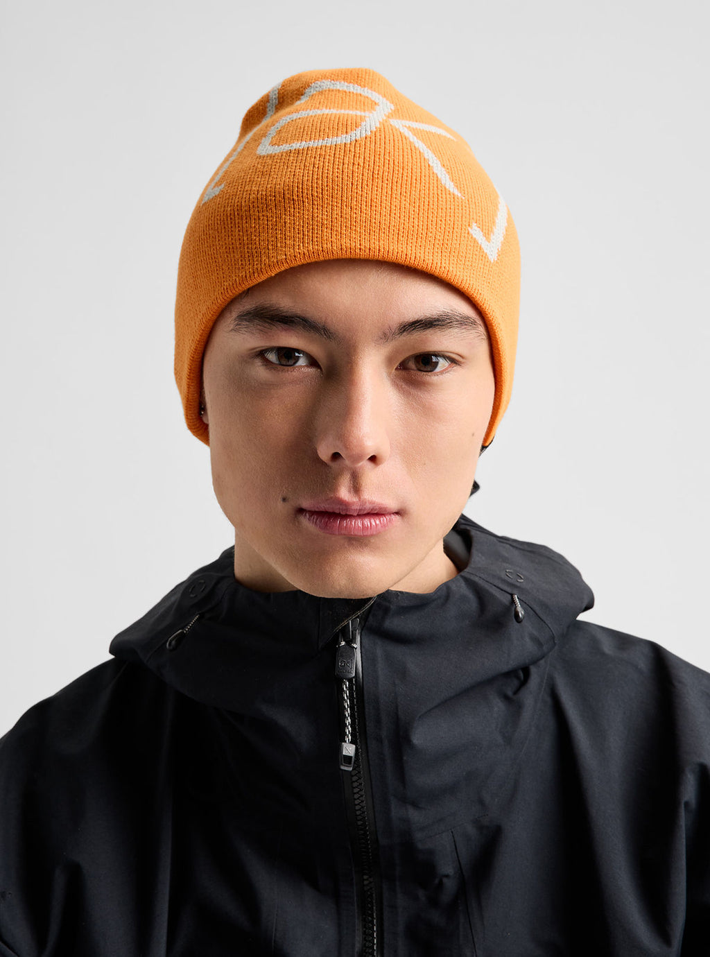 Burton [ak] Logo Beanie - Goldfish Orange - Burton Beanies - alternate view 2
