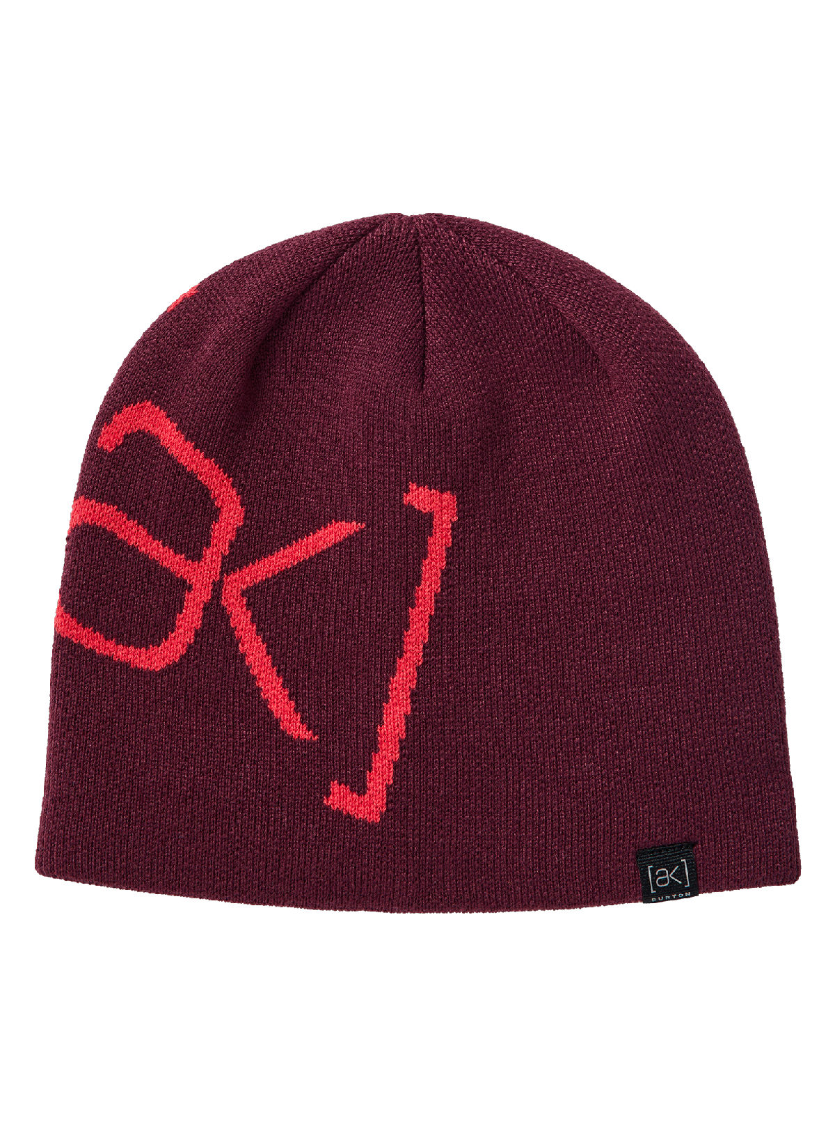 Burton [ak] Logo Beanie - Rum Raisin - Burton Beanies