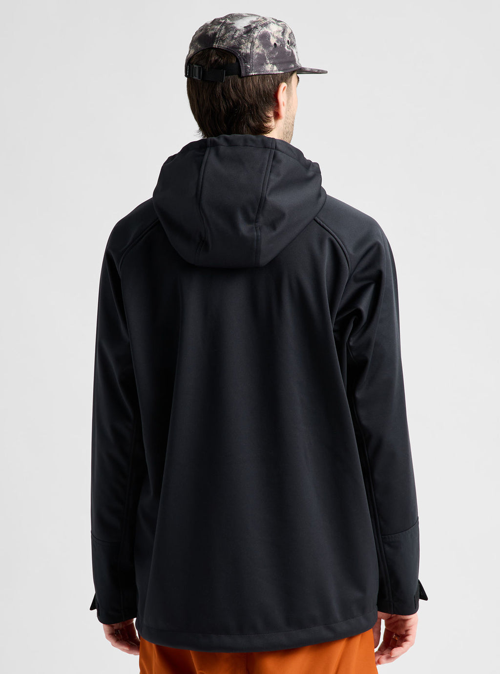 Burton Crown Weatherproof Riding Pullover Hoodie - True Black - Burton Pullover Hoodie Apparel - alternate view 4