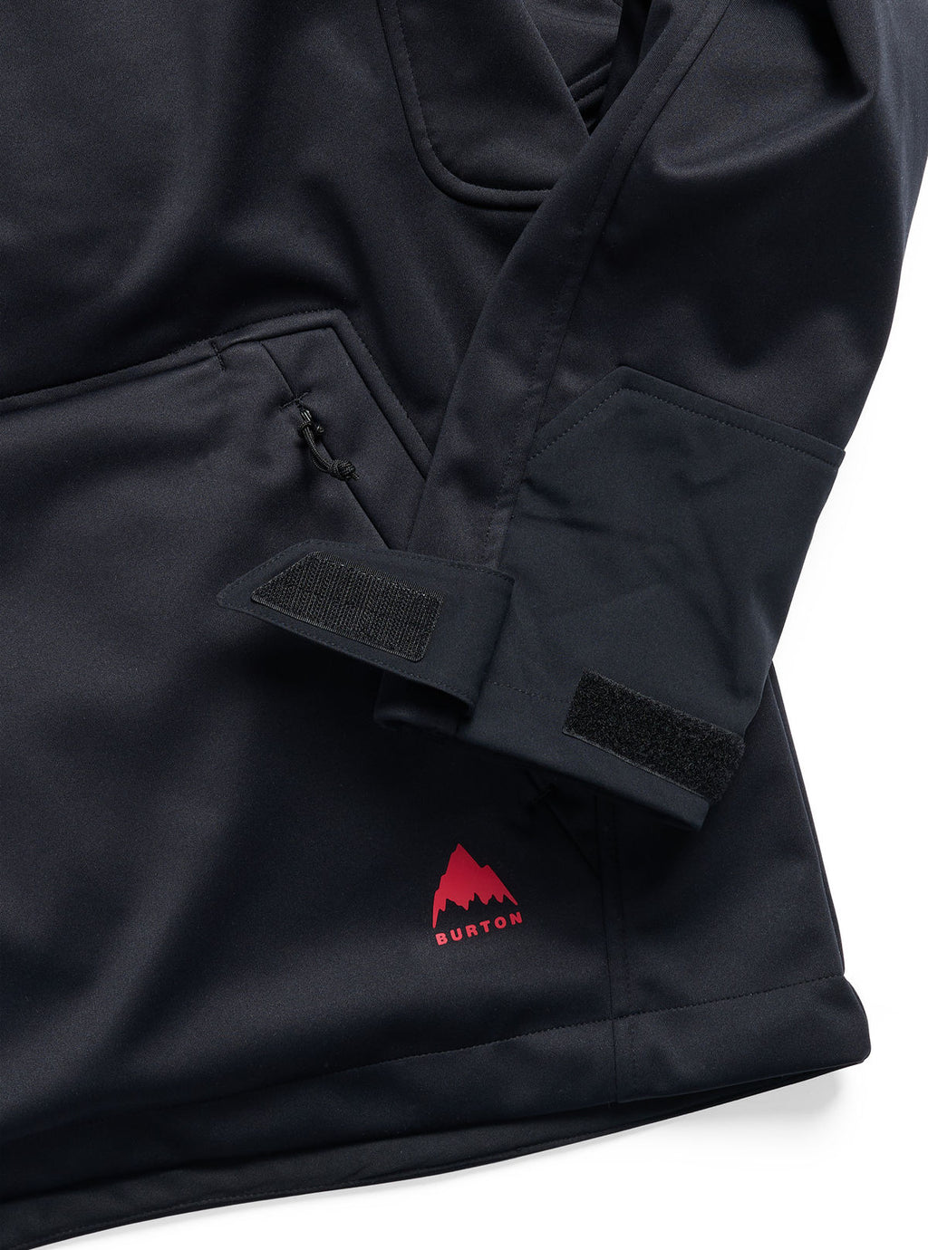 Burton Crown Weatherproof Riding Pullover Hoodie - True Black - Burton Pullover Hoodie Apparel - alternate view 6