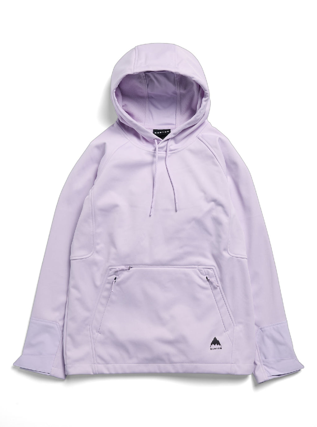 Burton Crown Weatherproof Riding Pullover Hoodie - Moondust Purple - Burton Pullover Hoodie Apparel