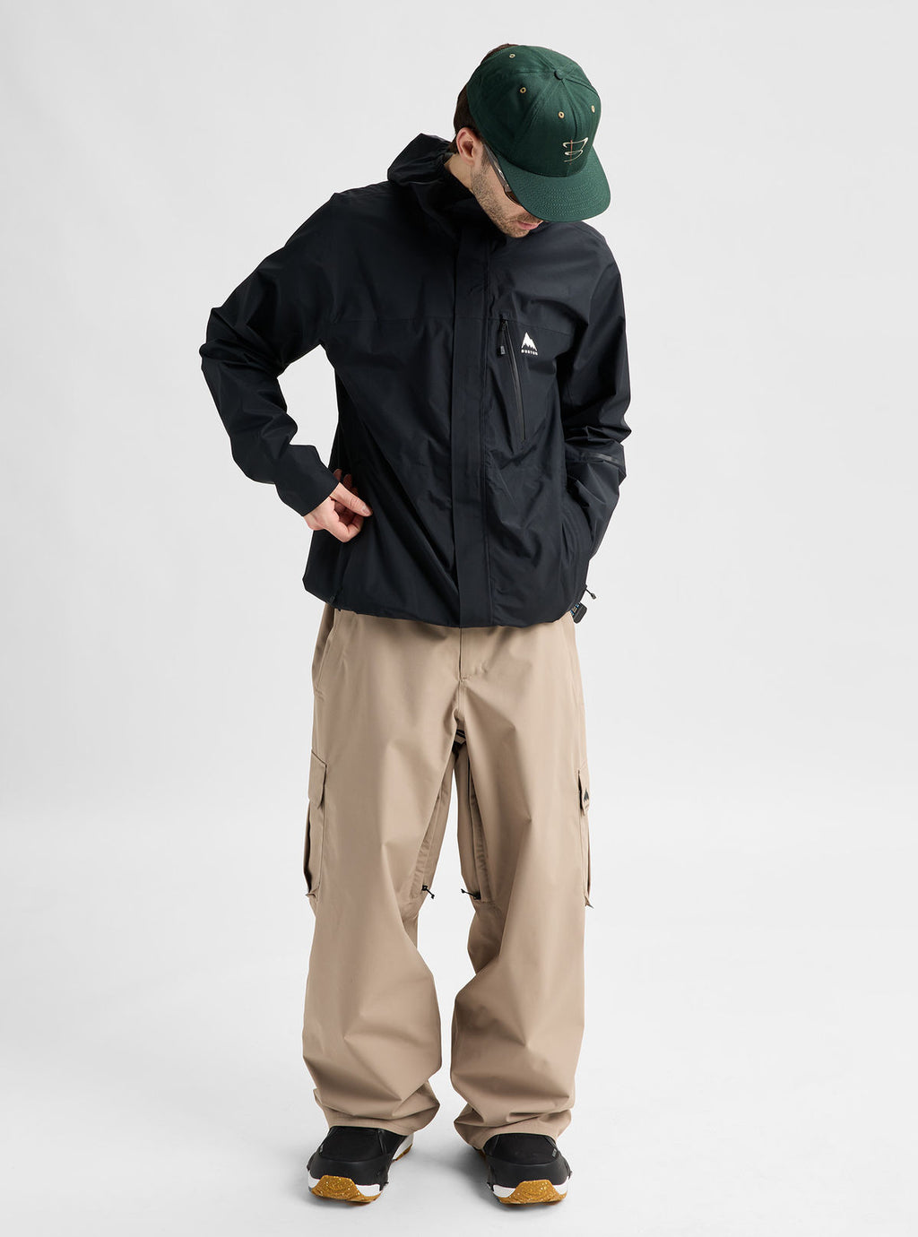 Men's Burton Reserve 2.5L Jacket - True Black - Burton Jacket Outerwear - alternate view 2