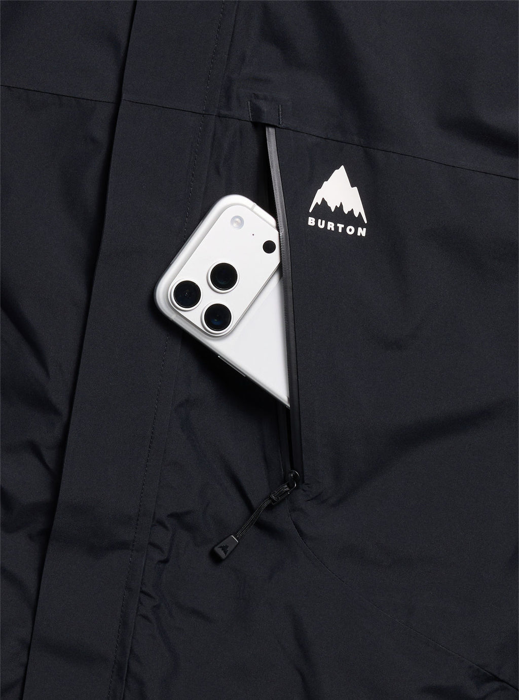 Men's Burton Reserve 2.5L Jacket - True Black - Burton Jacket Outerwear - alternate view 5