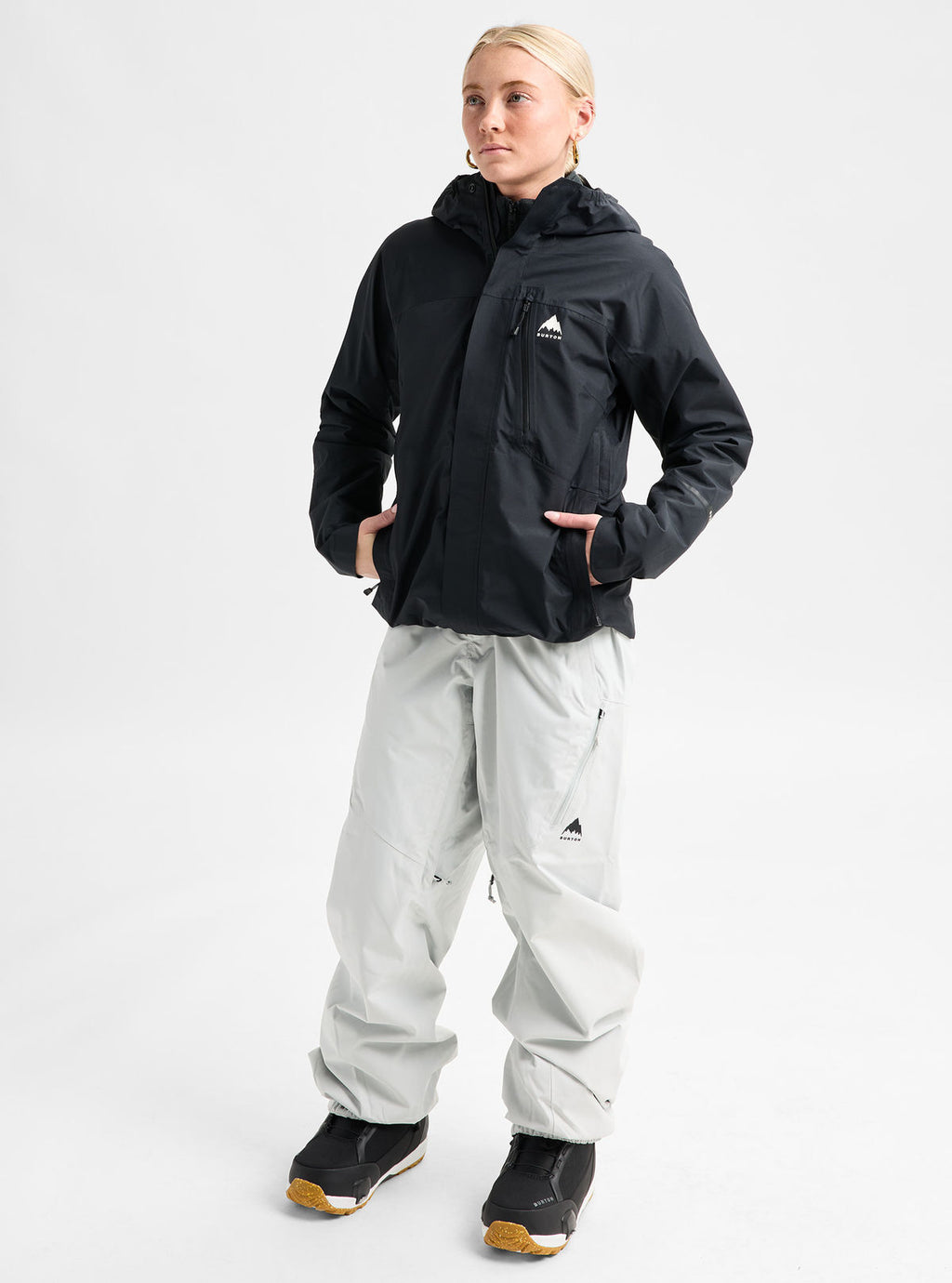 Women's Burton Reserve 2.5L Jacket - True Black - Burton Jacket Outerwear - alternate view 2