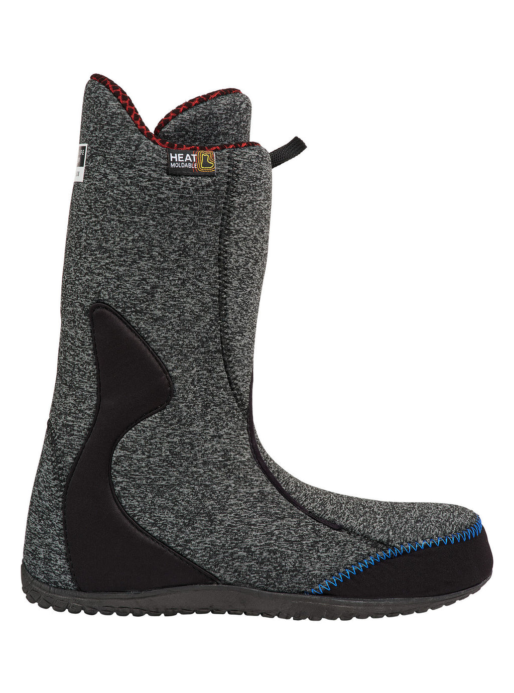 Men's Burton Waverange X Pro Snowboard Boots - Black - Burton Boots Strap - alternate view 4