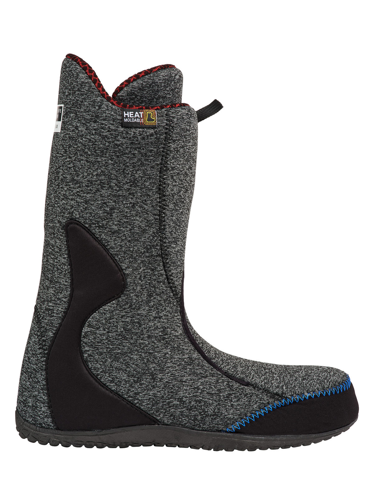 Men's Burton Waverange X Pro Snowboard Boots - Black - Burton Boots Strap - alternate view 4