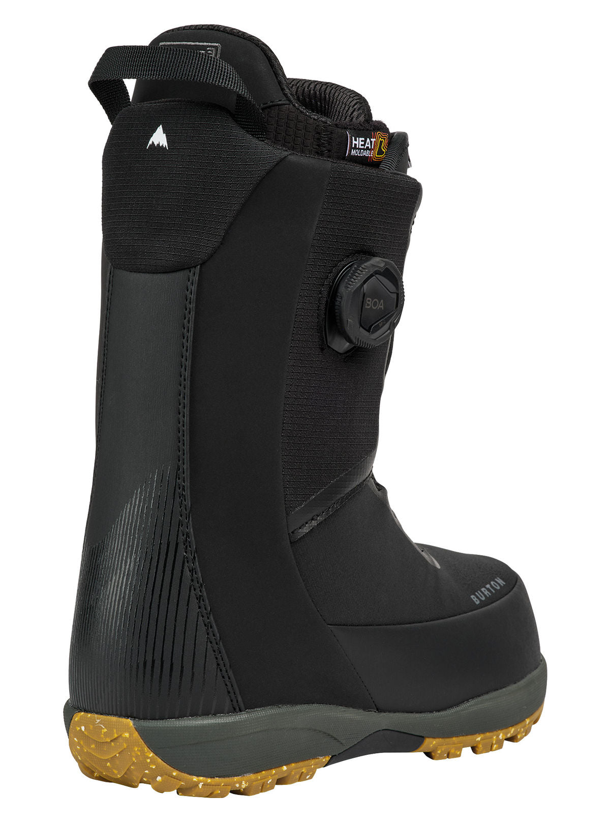 Men's Burton Waverange Plus Snowboard Boots - Black - Burton Boots Strap - alternate view 2