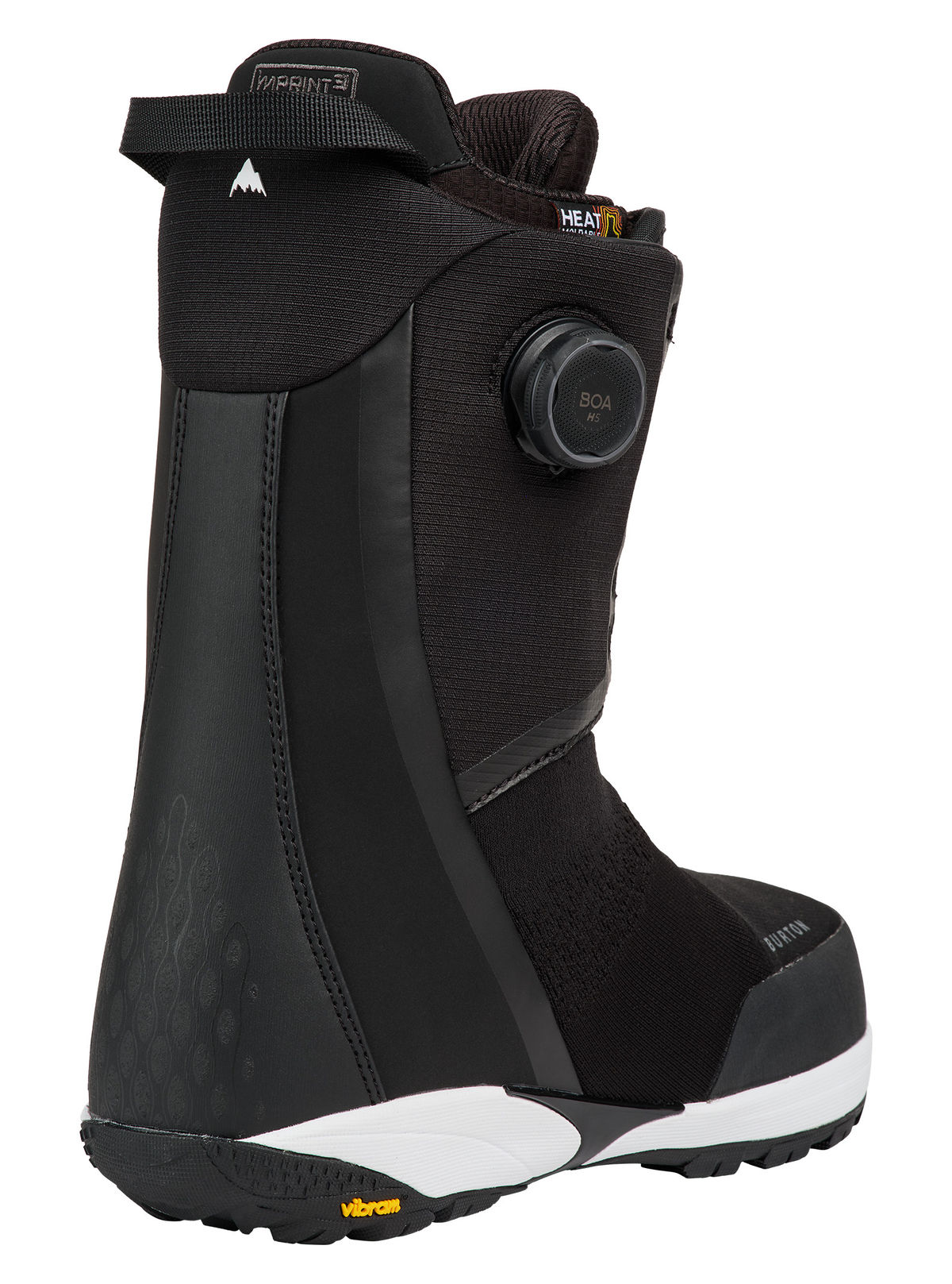 Men's Burton Burton Waverange X Snowboard Boots - Black - Burton Boots Strap - alternate view 2