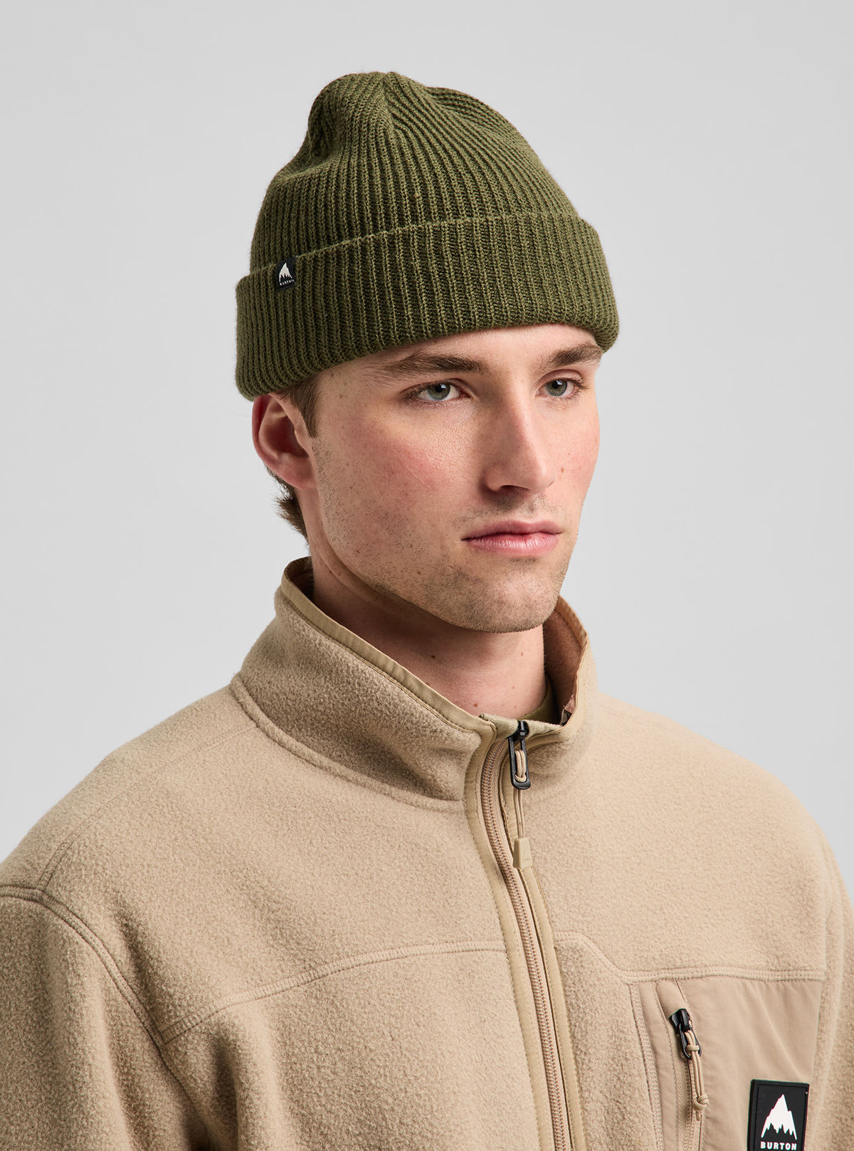 Burton DND Beanie (3 Pack) - Green Voltage/Airstream Blue/Dried Moss - Burton Beanies - alternate view 2
