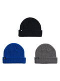 Kids' Burton DND Beanie (3 Pack) - True Black Gotham Gray Twilight Blue OS - Burton Beanies