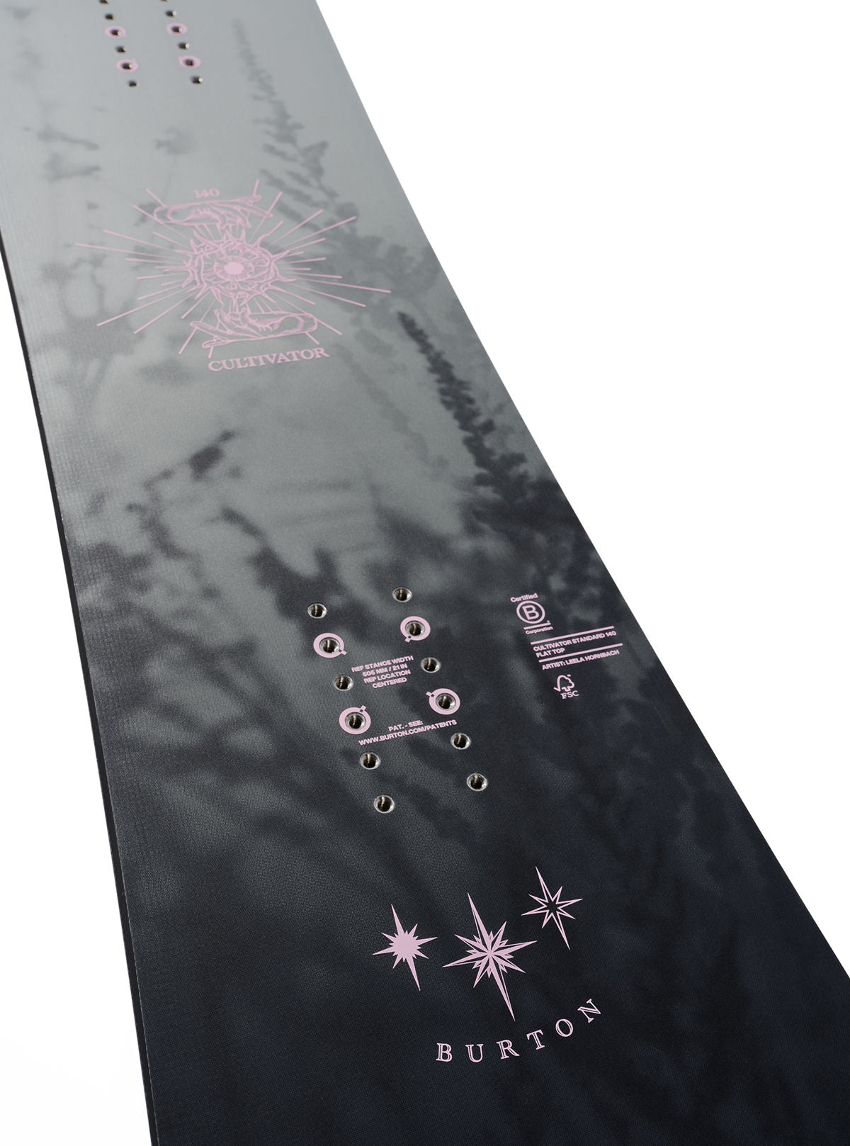 Burton Cultivator Flat Top Snowboard - Mist - Burton All Mountain - alternate view 4
