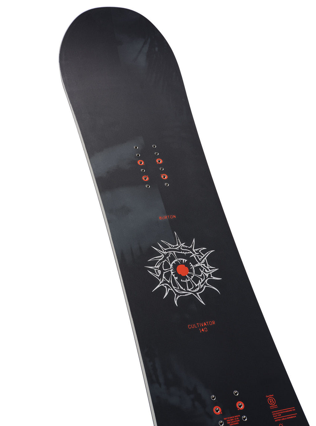 Burton Cultivator Flat Top Snowboard - Dark Mist - Burton All Mountain - alternate view 5