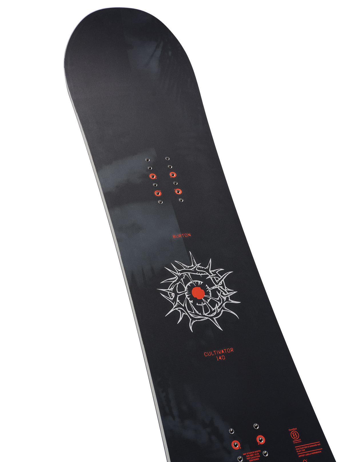 Burton Cultivator Flat Top Snowboard - Dark Mist - Burton All Mountain - alternate view 5