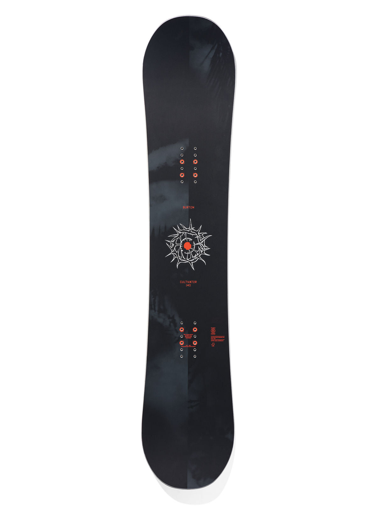 Burton Cultivator Flat Top Snowboard - Dark Mist - Burton All Mountain - alternate view 2