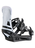 Men's Burton Malavita Snowboard Bindings - Black White - Burton Bindings Strap