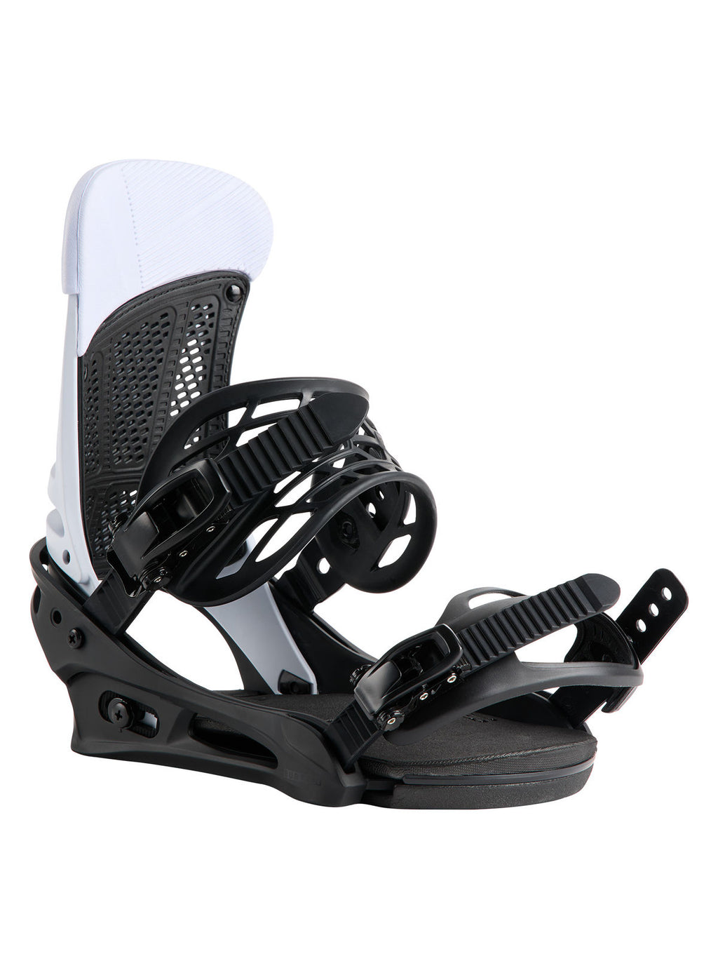 Men's Burton Malavita Snowboard Bindings - Black/White - Burton Bindings Strap - alternate view 2