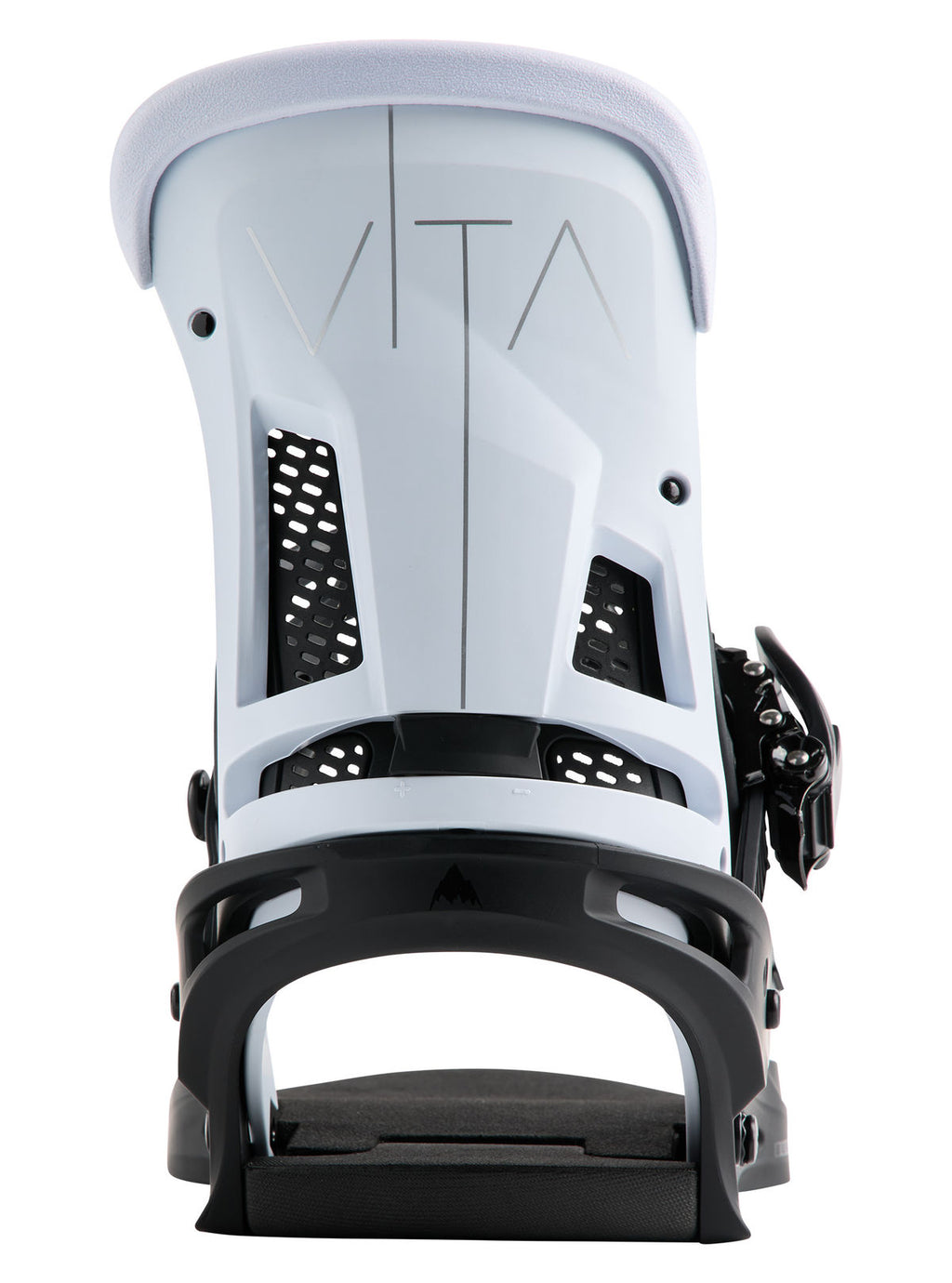 Men's Burton Malavita Snowboard Bindings - Black/White - Burton Bindings Strap - alternate view 3