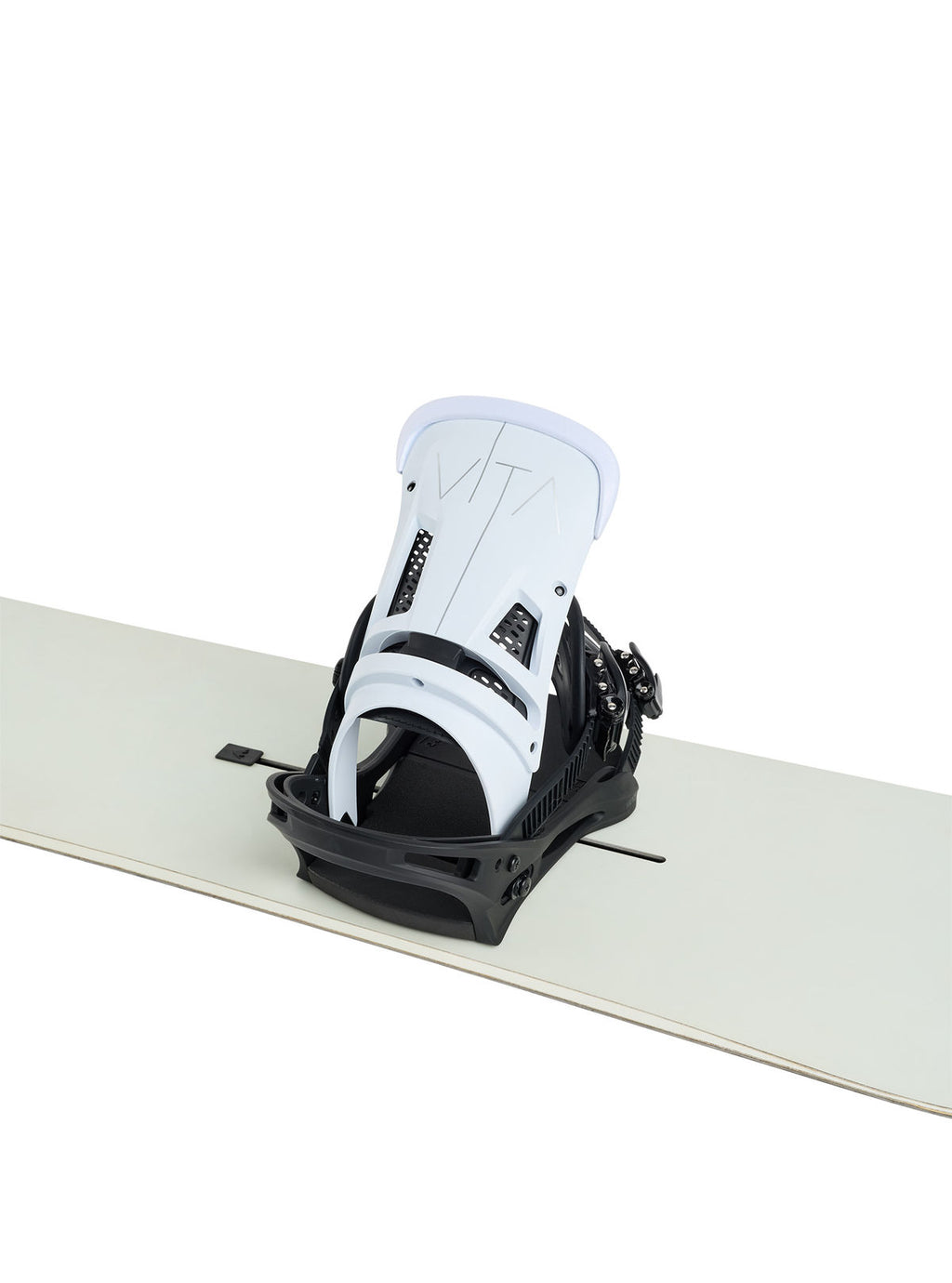 Men's Burton Malavita Snowboard Bindings - Black/White - Burton Bindings Strap - alternate view 6