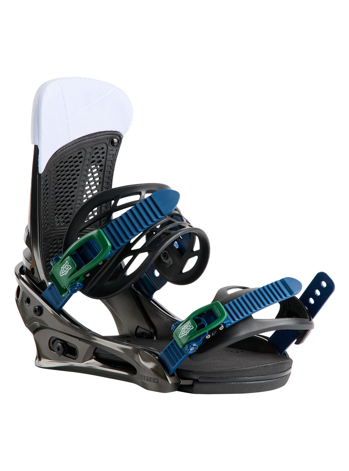 Men's Burton Malavita Snowboard Bindings - Black Fade - Burton Bindings Strap - alternate view 2
