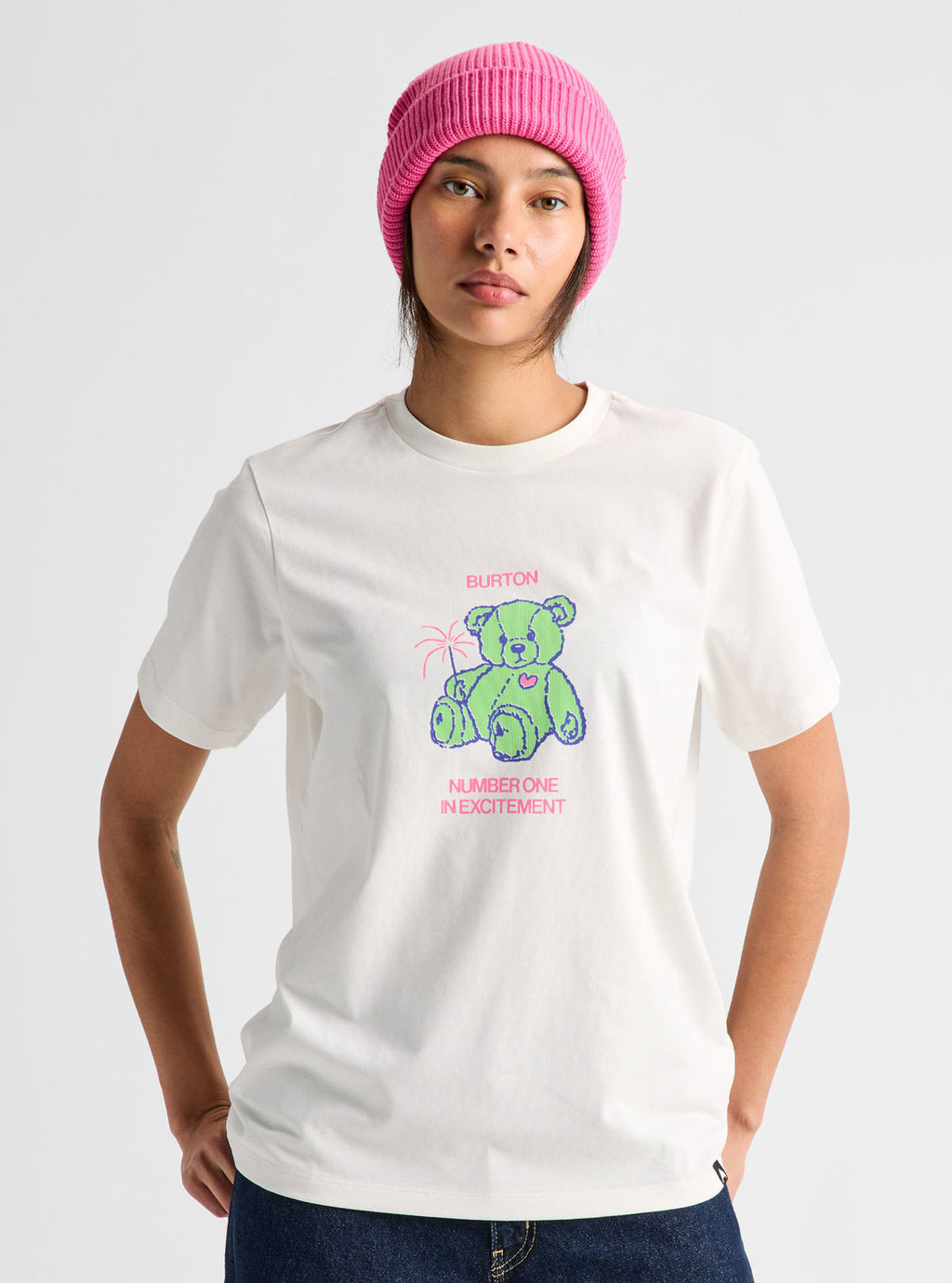 Burton Award SS Tee - Stout White - Burton SS Tee Apparel - alternate view 7