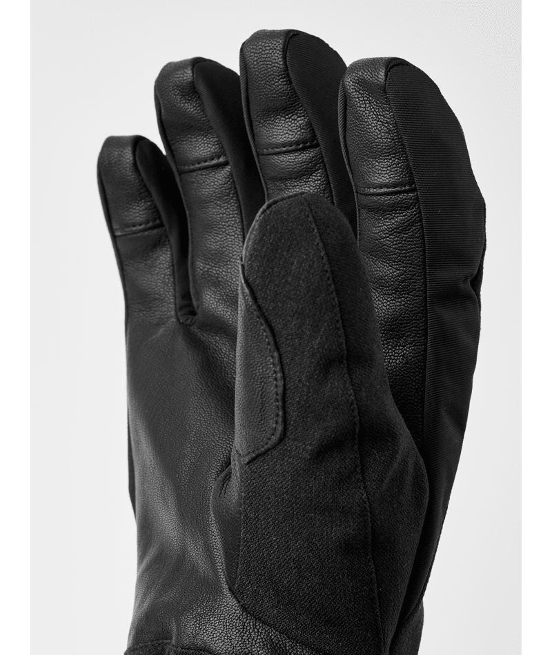 Hestra Powder Gauntlet Glove - Black - Hestra Gloves - alternate view 4