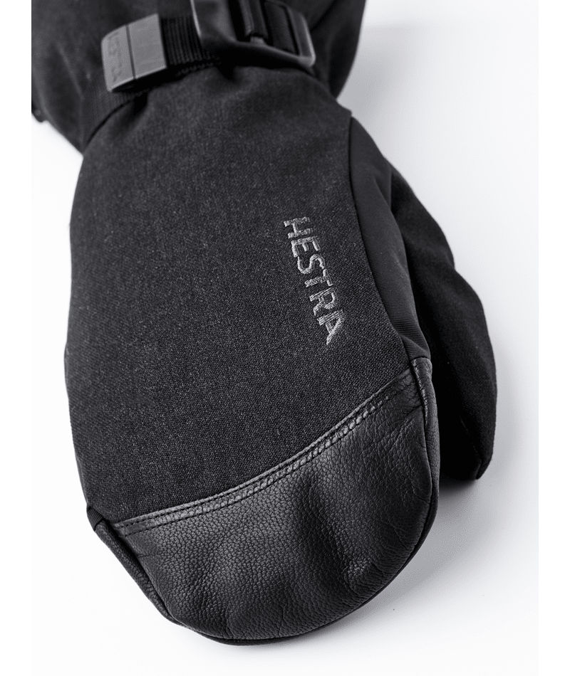 Hestra Powder Gauntlet Mitt - Black - Hestra Mitts - alternate view 2