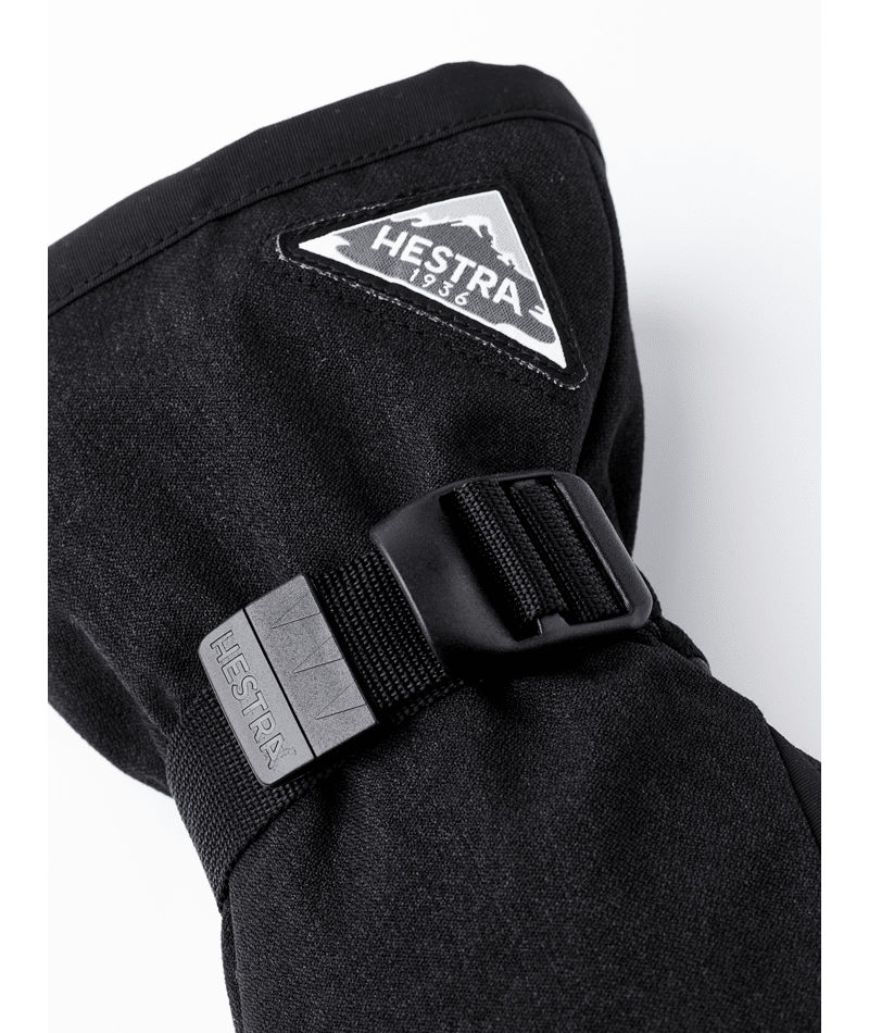 Hestra Powder Gauntlet Mitt - Black - Hestra Mitts - alternate view 3