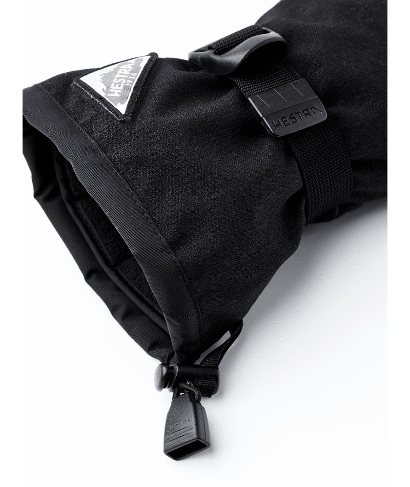 Hestra Powder Gauntlet Mitt - Black - Hestra Mitts - alternate view 5