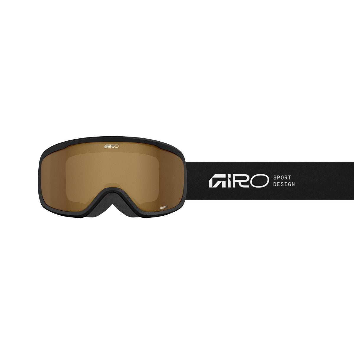 Giro Kids' Buster Snow Goggle - Black Stacked/Amber Rose - Giro Traditional Goggle - alternate view 2