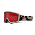 Giro Kids' Chico 2.0 Snow Goggle - Black Flow/Amber Scarlet - Traditional Goggle