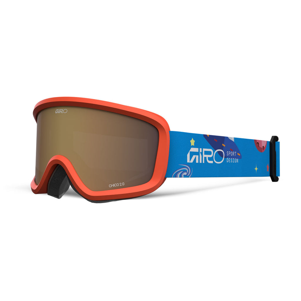 Giro Kids' Chico 2.0 AR40 Snow Goggle - Blue Rocket/Amber Rose - Traditional Goggle