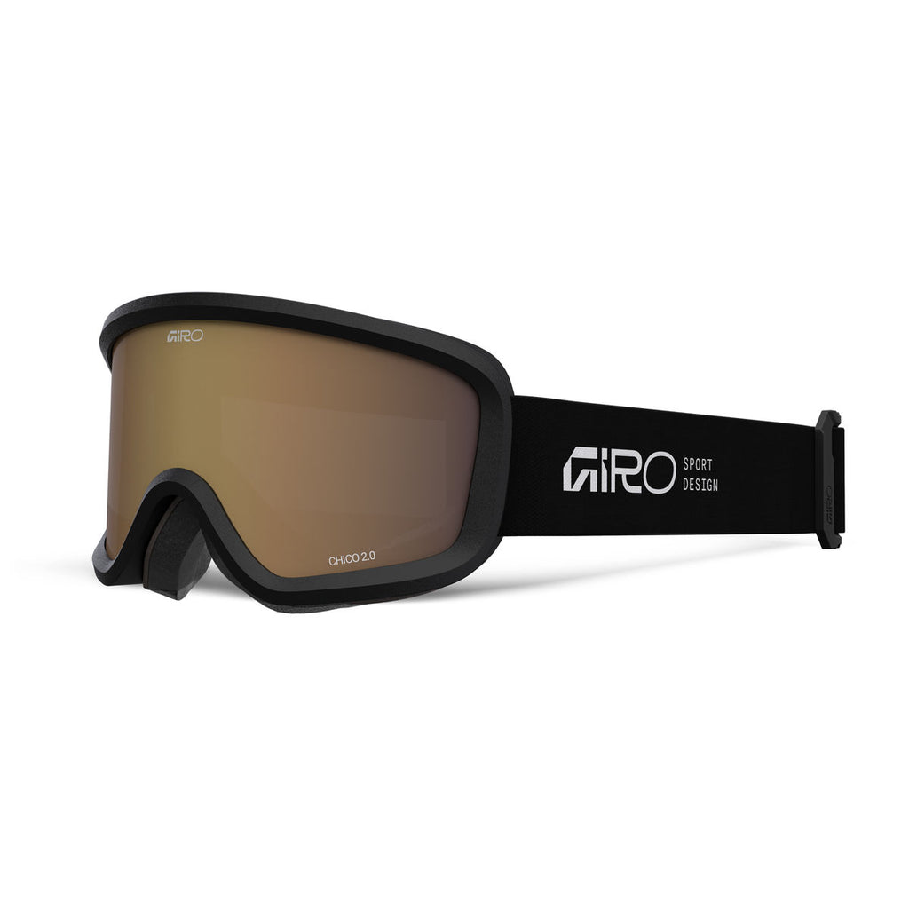 Giro Kids' Chico 2.0 AR40 Snow Goggle - Black Stacked/Amber Rose - Giro Traditional Goggle