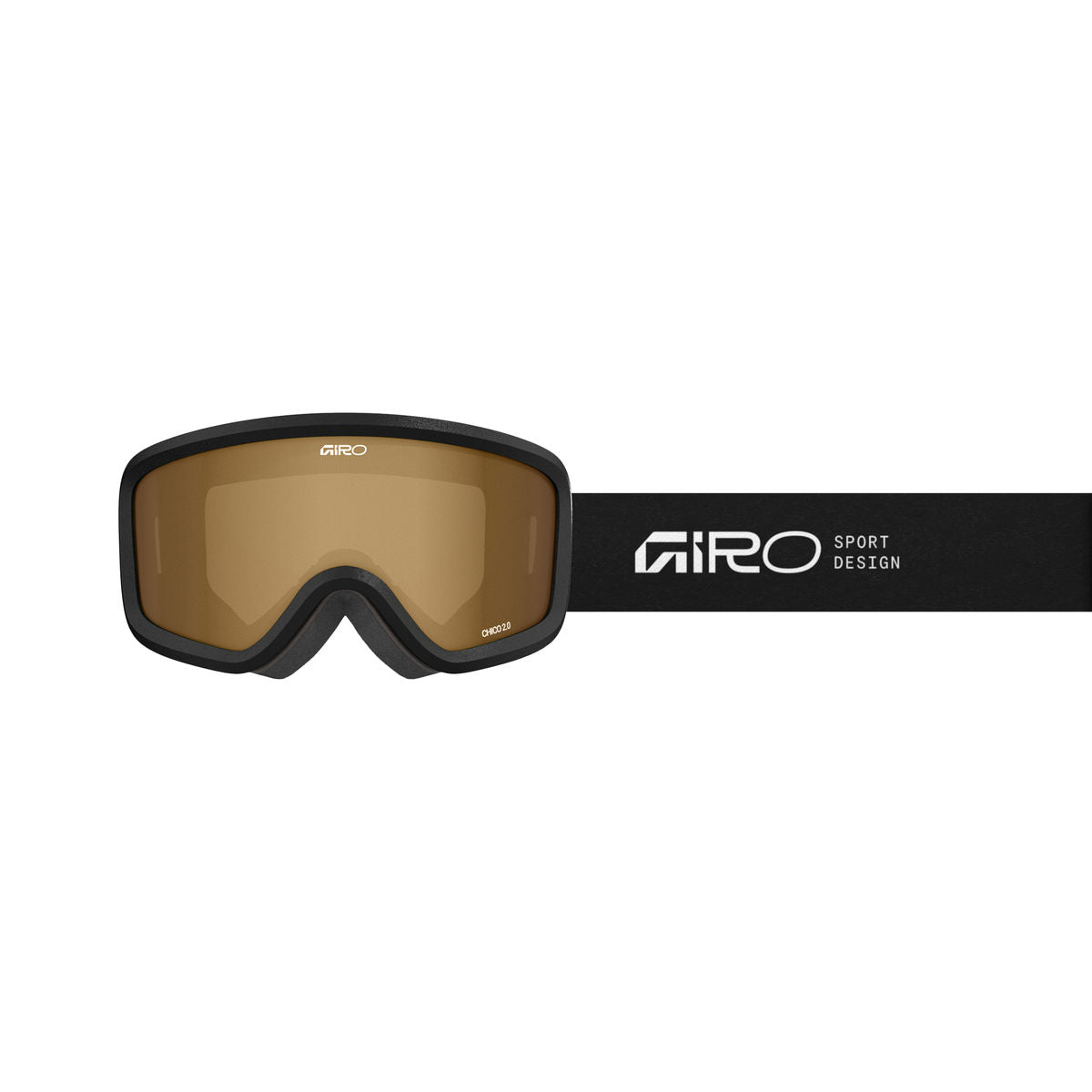 Giro Kids' Chico 2.0 AR40 Snow Goggle - Black Stacked/Amber Rose - Giro Traditional Goggle - alternate view 2