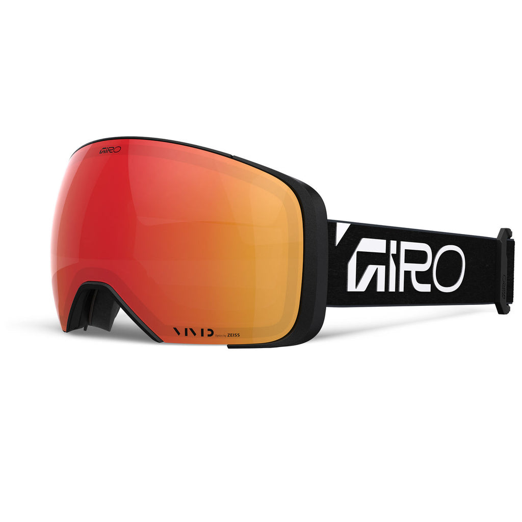 Giro Comp Snow Goggle - Black Wordmark/Vivid Ember - Giro MAG Goggle