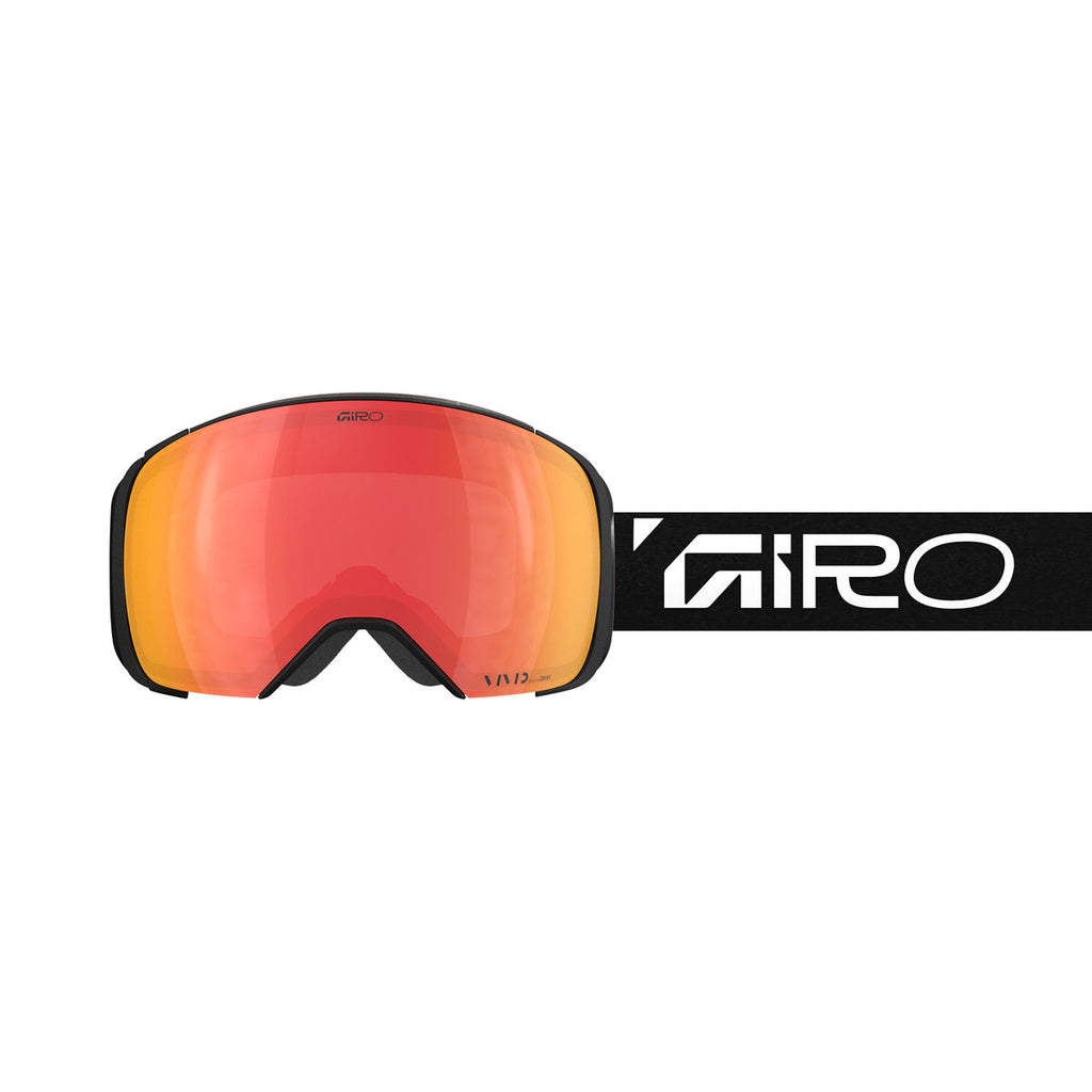 Giro Comp Snow Goggle - Black Wordmark/Vivid Ember - Giro MAG Goggle - alternate view 2