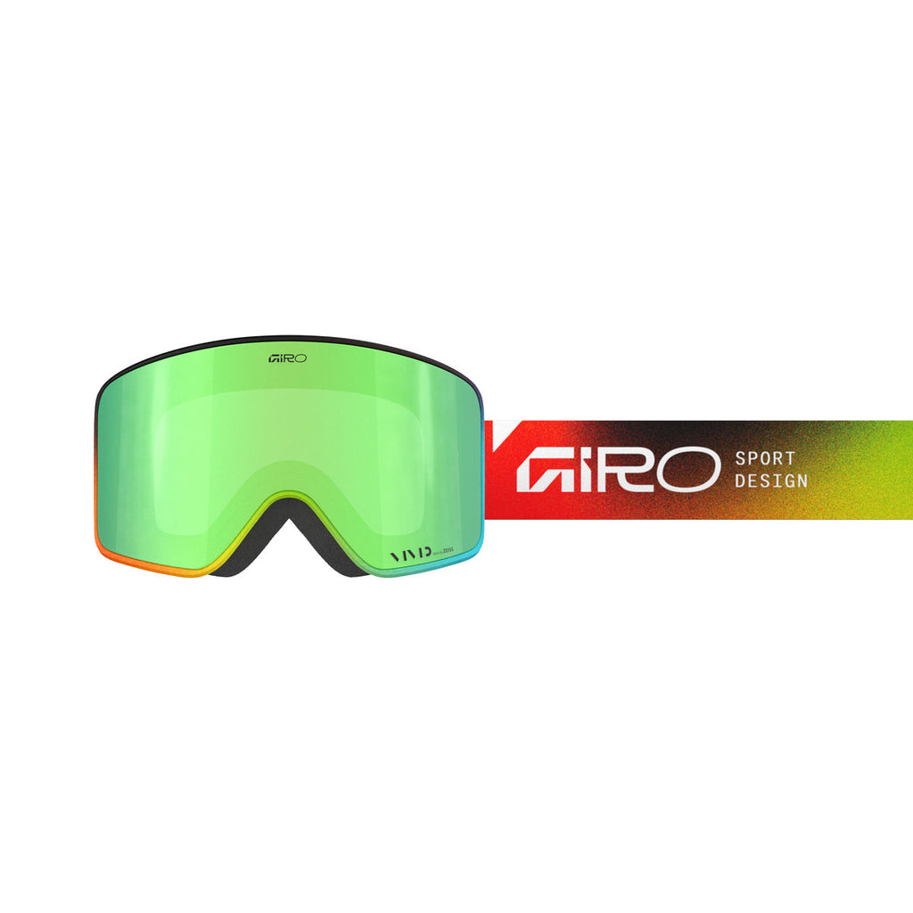 Giro Method Snow Goggle - Multicolor Faded/Vivid Emerald - Giro Traditional Goggle - alternate view 2