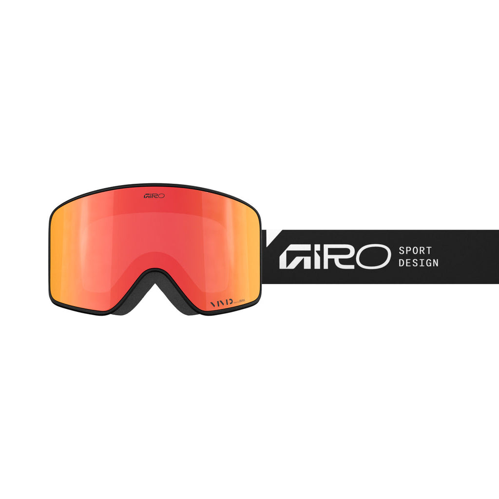 Giro Method Snow Goggle - Black Stacked/Vivid Ember - Giro Traditional Goggle - alternate view 2