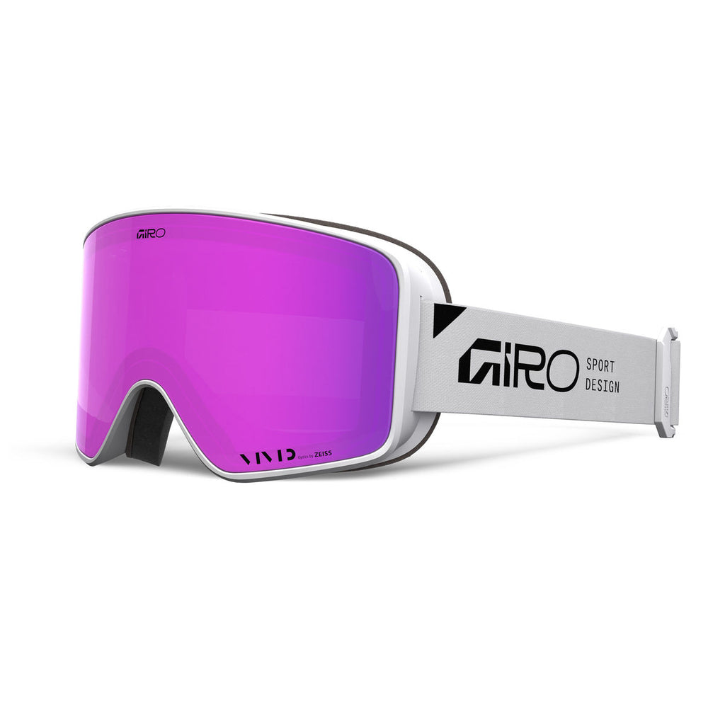Giro Method Snow Goggle - White Stacked/Vivid Pink - Giro Traditional Goggle
