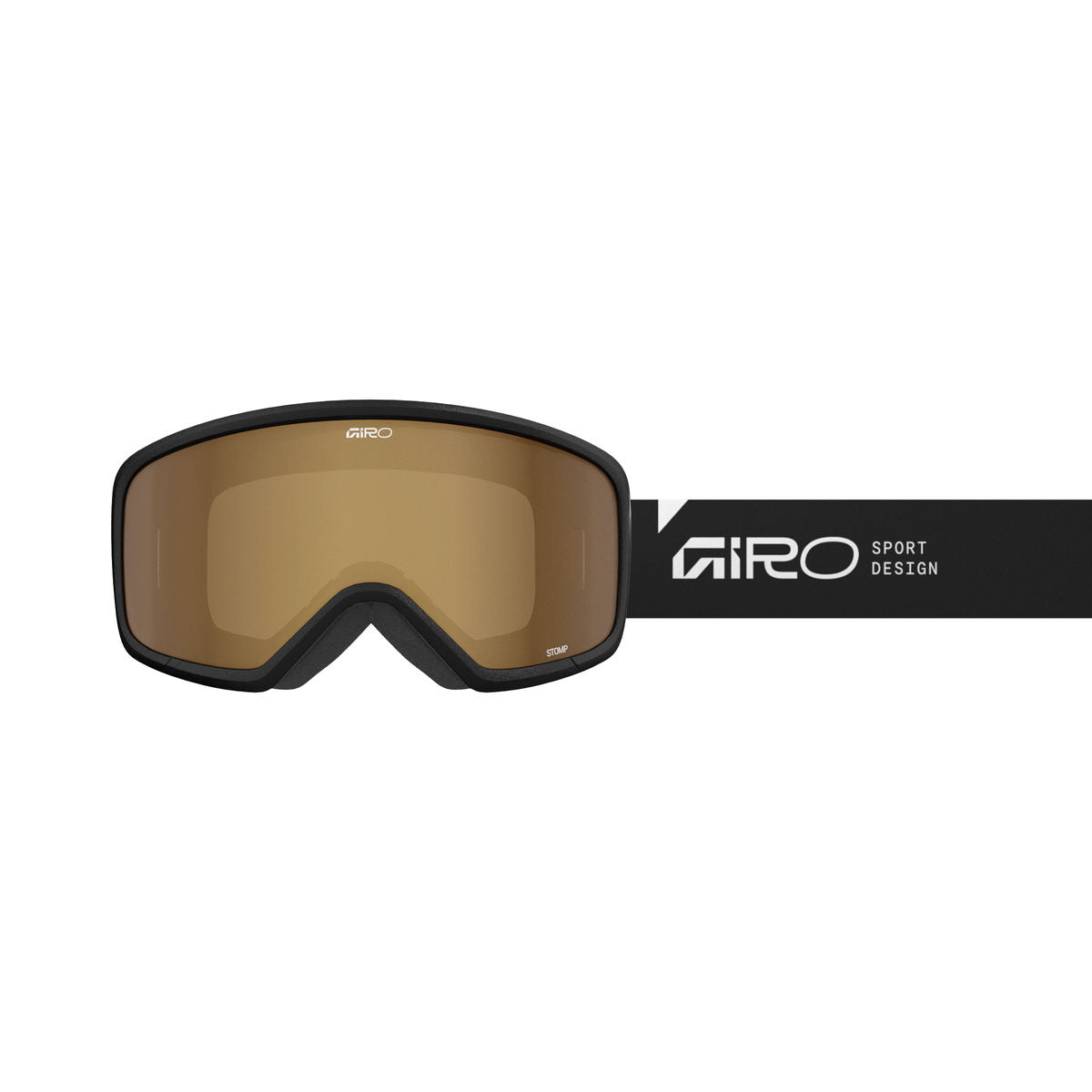 Giro Kids' Stomp AR40 Snow Goggle - Black Wordmark/Amber Rose - Giro Traditional Goggle - alternate view 2