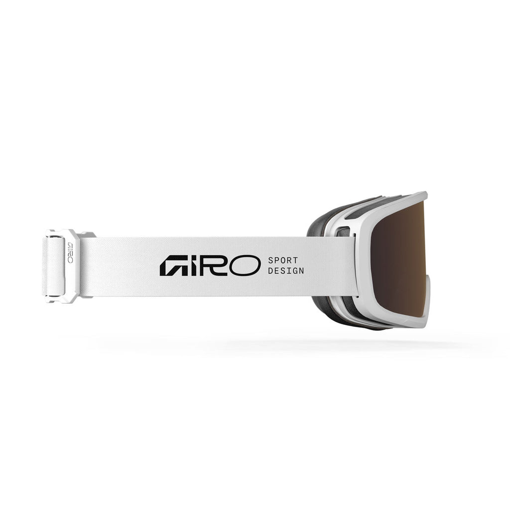 Giro Kids' Stomp AR40 Snow Goggle - White Wordmark/Amber Rose - Giro Traditional Goggle - alternate view 3