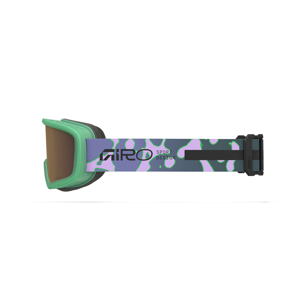 Giro Kids' Chico 2.0 AR40 Snow Goggle - Flo Green/Lavender/Amber Rose - Traditional Goggle