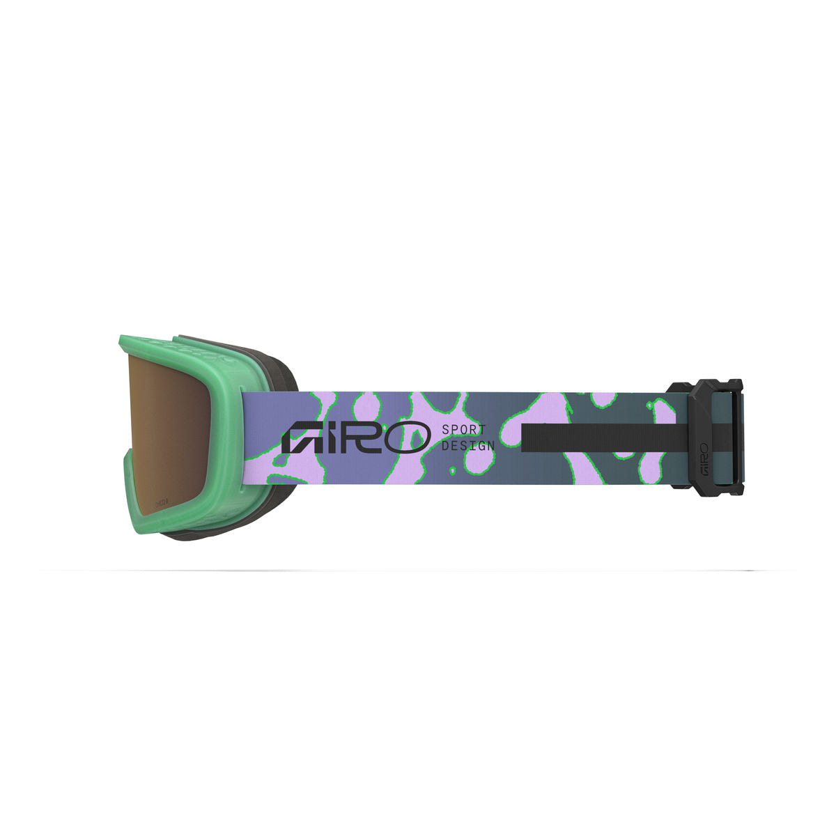 Giro Kids' Chico 2.0 AR40 Snow Goggle - Flo Green/Lavender/Amber Rose - Traditional Goggle
