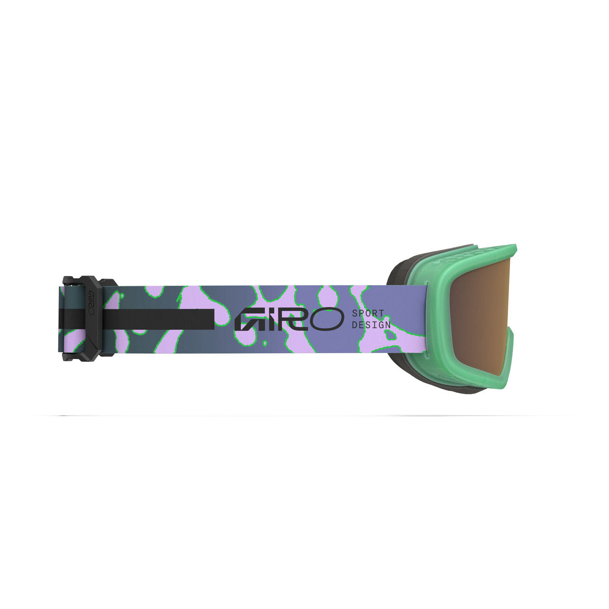 Giro Kids' Chico 2.0 AR40 Snow Goggle - Flo Green/Lavender/Amber Rose - Traditional Goggle