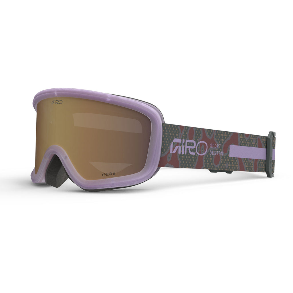 Giro Kids' Chico 2.0 AR40 Snow Goggle - Lavender/Maroon/Amber Rose - Traditional Goggle