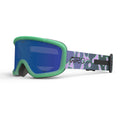 Giro Kids' Chico 2.0 Snow Goggle - Flo Green/Lavender/Grey Cobalt - Traditional Goggle