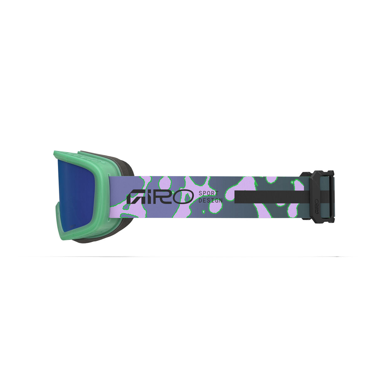 Giro Kids' Chico 2.0 Snow Goggle - Flo Green/Lavender/Grey Cobalt - Traditional Goggle