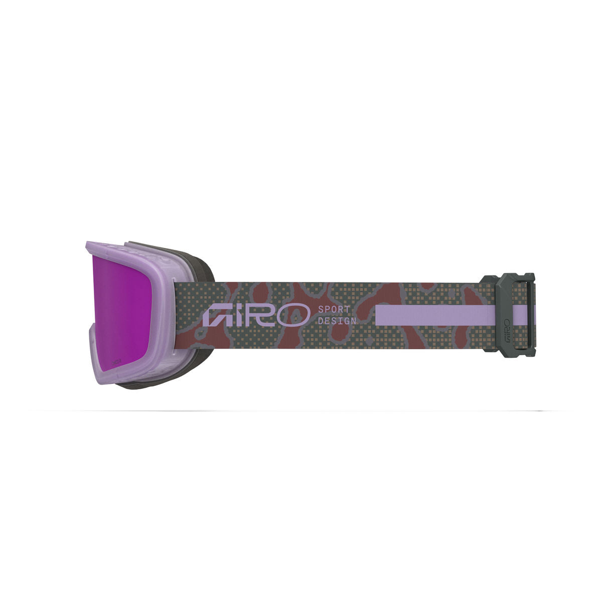Giro Kids' Chico 2.0 Snow Goggle - Lavender/Maroon/Amber Pink - Traditional Goggle